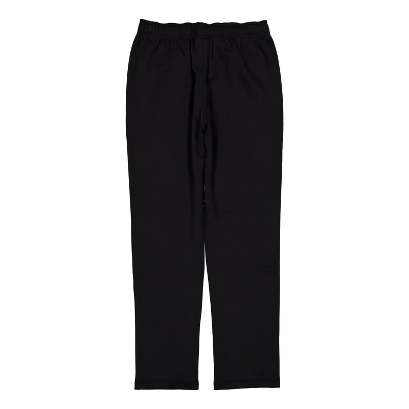 Straight Hem Pants Black Beauty