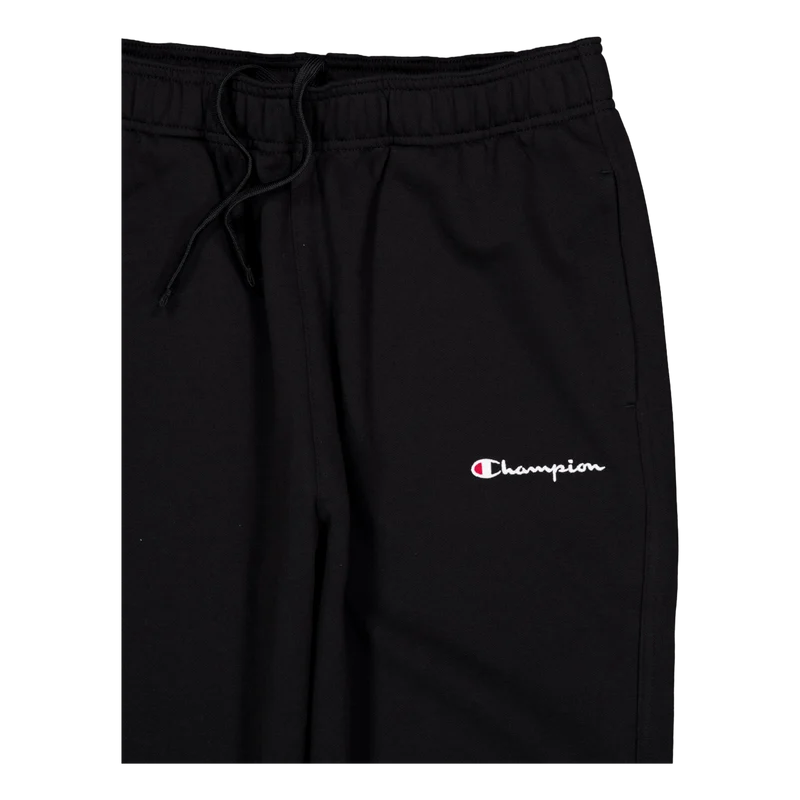 Straight Hem Pants Black Beauty
