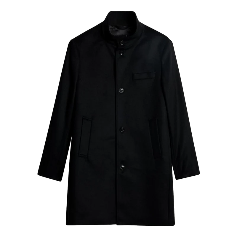 Jesse Melton Cashmere Coat Black