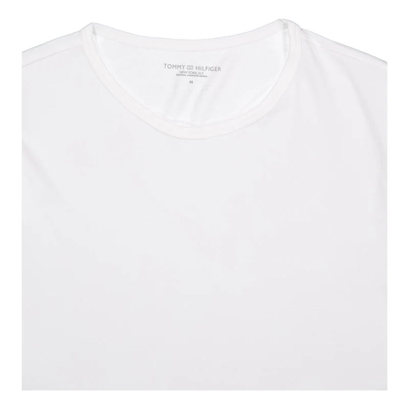 Stretch Cn Tee Ss 3pack White/white/white