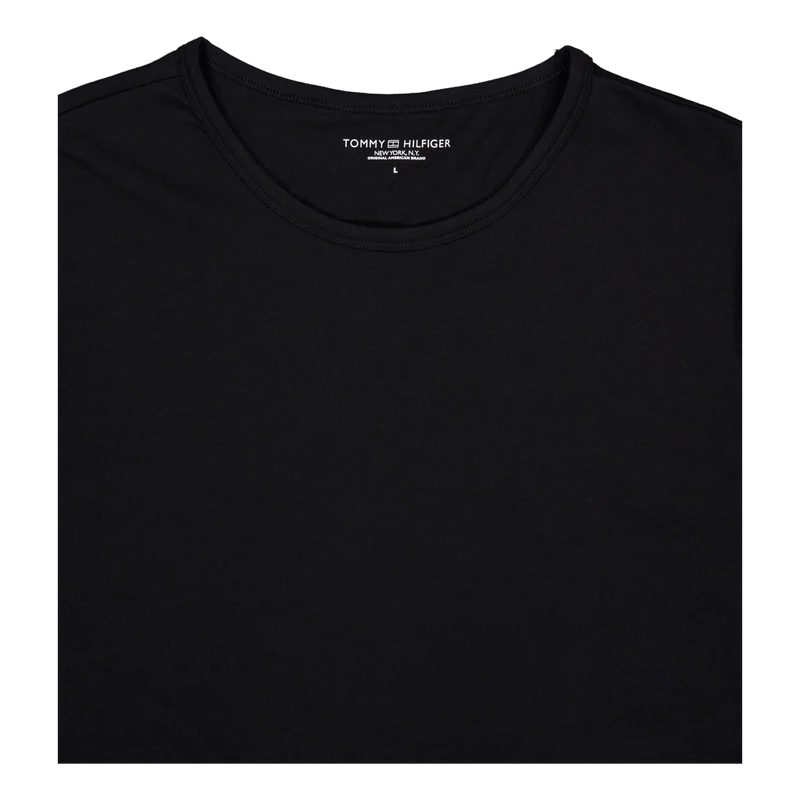 Stretch Cn Tee Ss 3pack Black/black/black