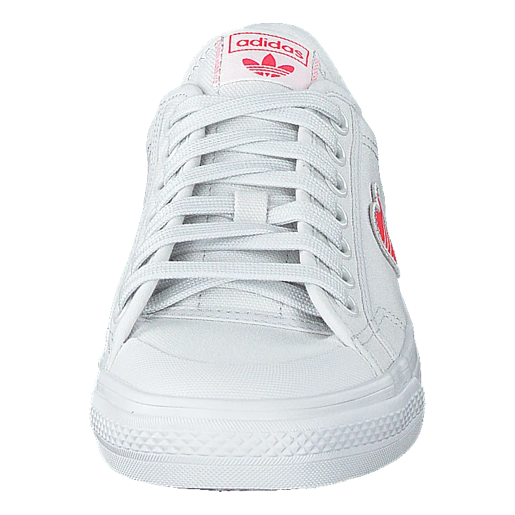 Nizza Trefoil W Crystal White/shock Red/core B