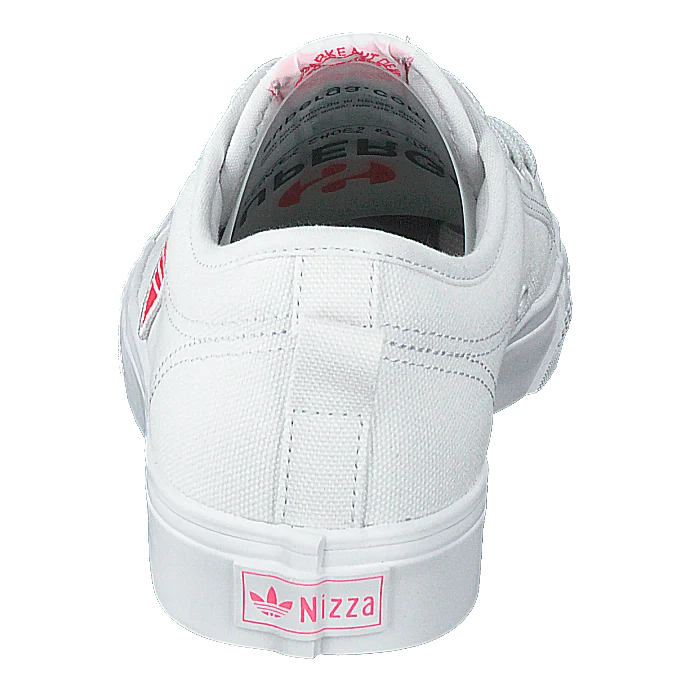 Nizza Trefoil W Crystal White/shock Red/core B