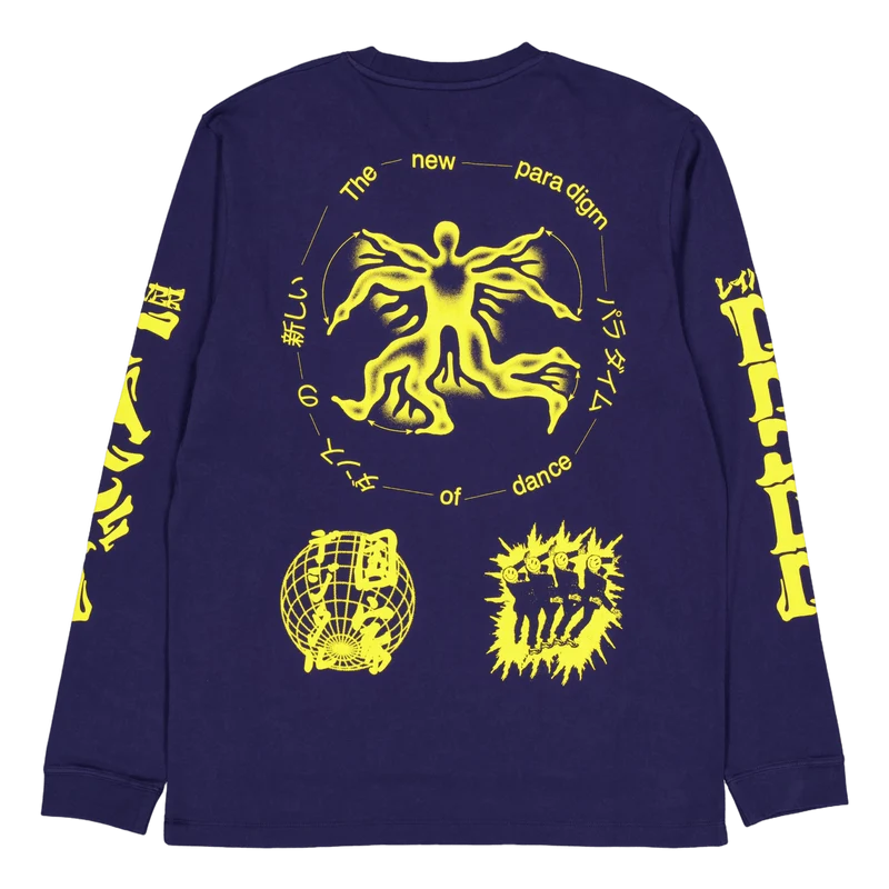 New Paradigm T-shirt Ls-mariti Maritime Blue