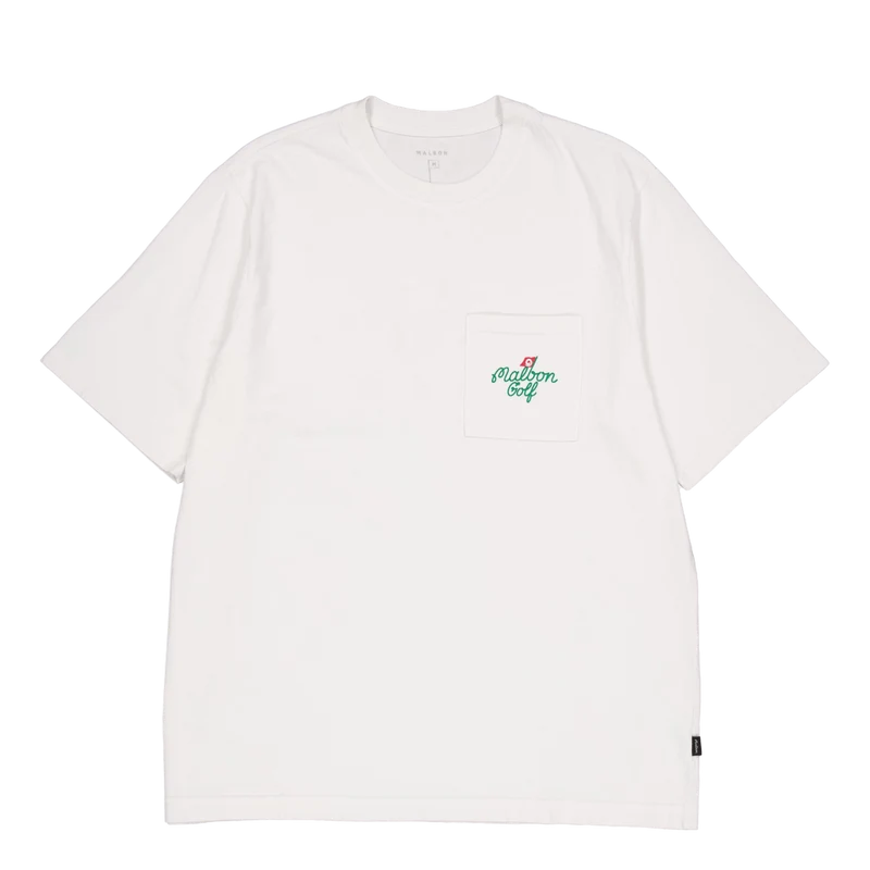 Founder Ss Pocket Tee White