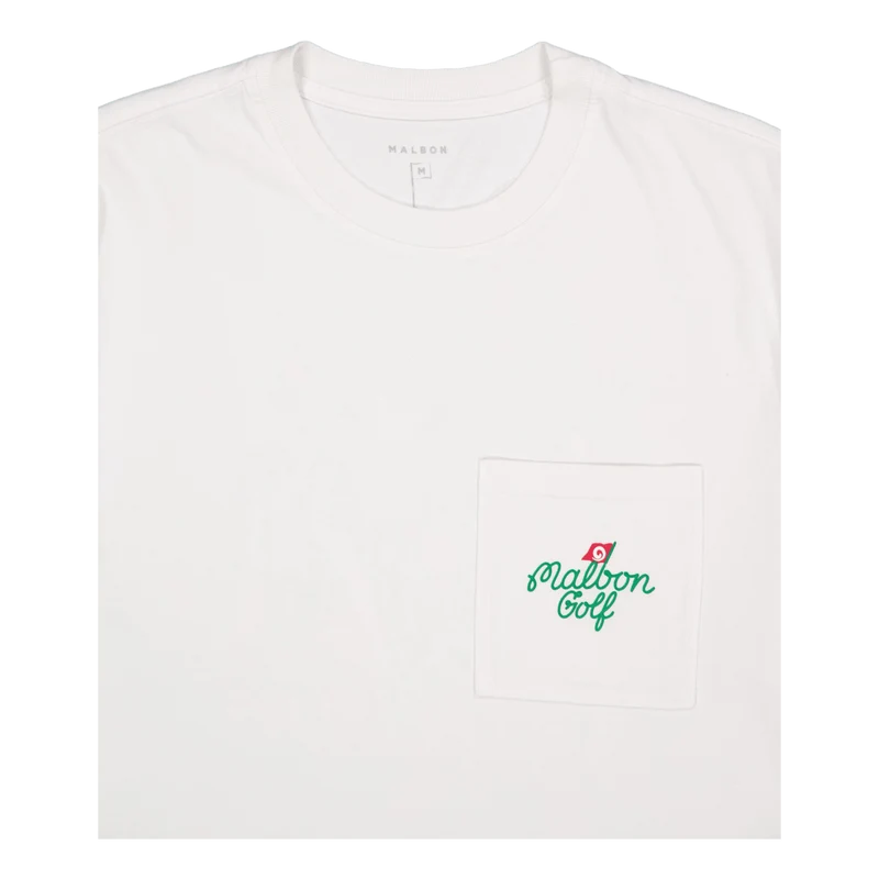 Founder Ss Pocket Tee White