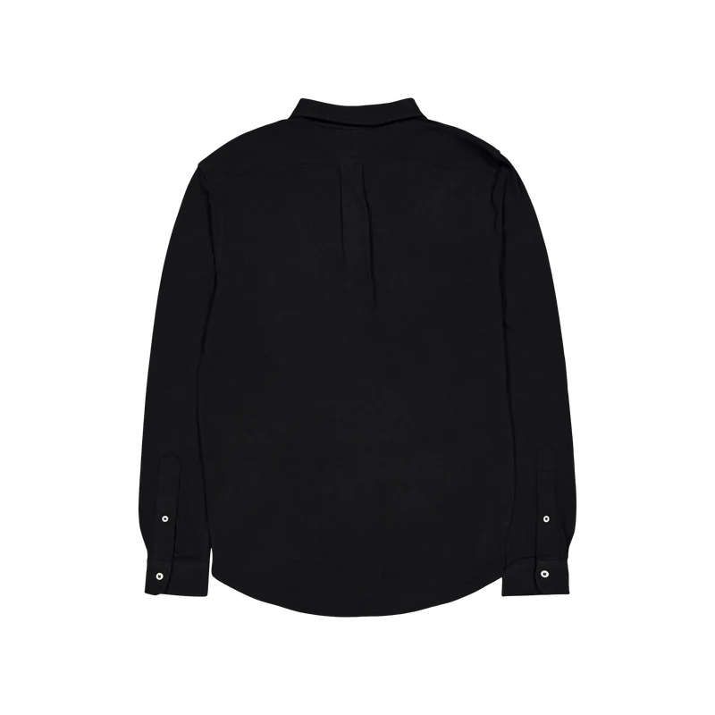 Featherweight Mesh Shirt Polo Black