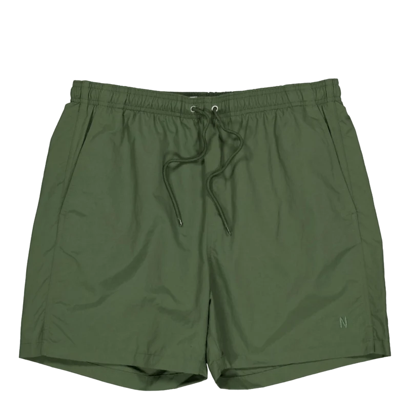 Hauge Recycled Nylon Swimmers Spruce Green