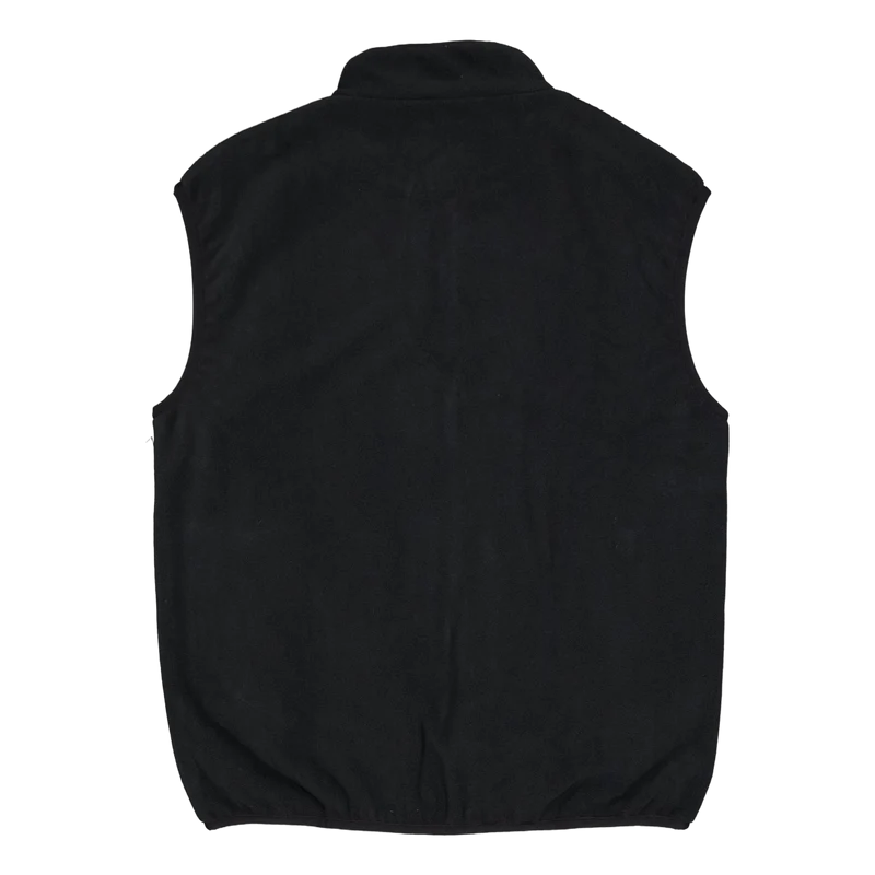 Reversible Fleece Vest Black