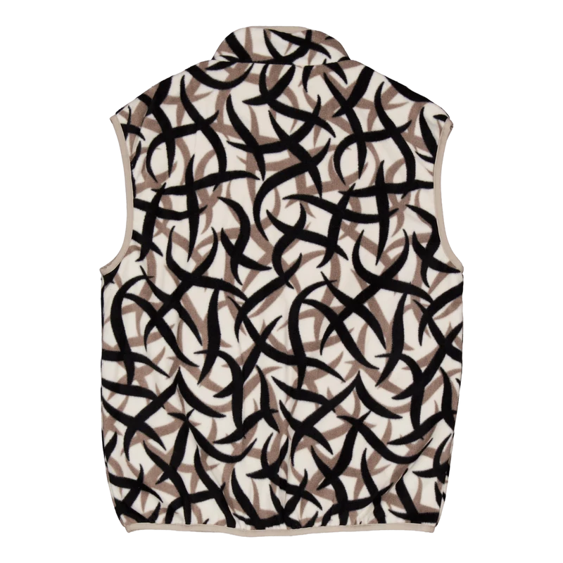Reversible Fleece Vest Tribal Snow