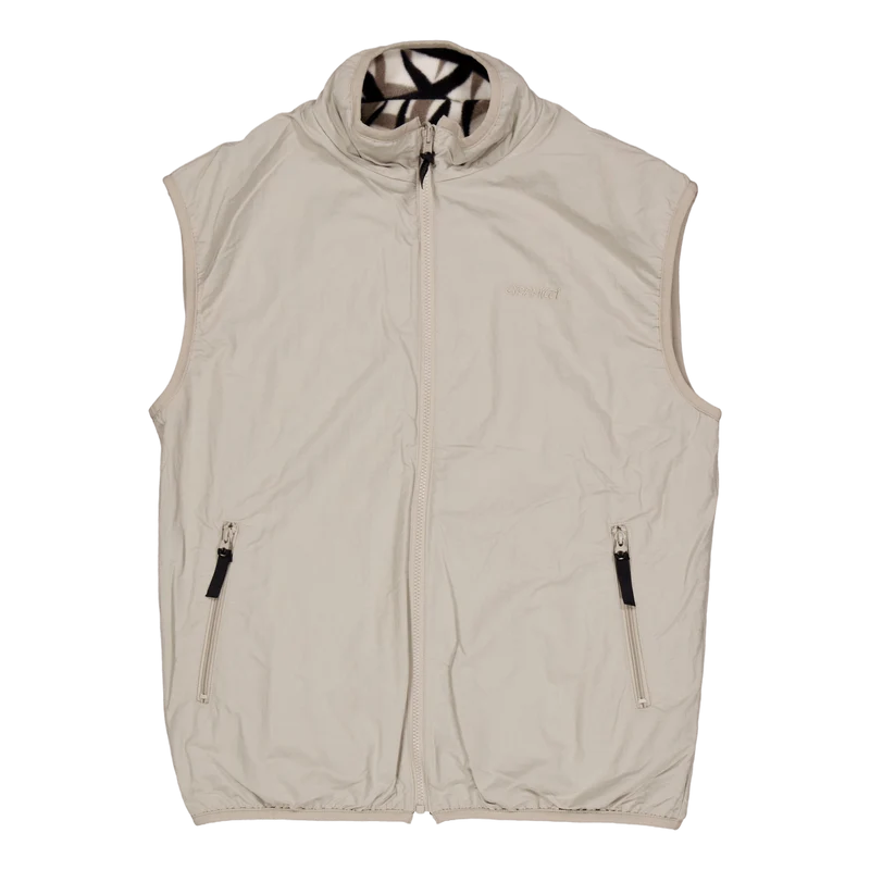 Reversible Fleece Vest Tribal Snow