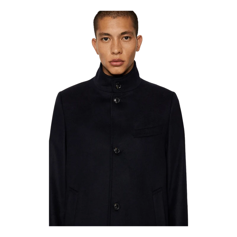 Jesse Melton Cashmere Coat Jl Navy
