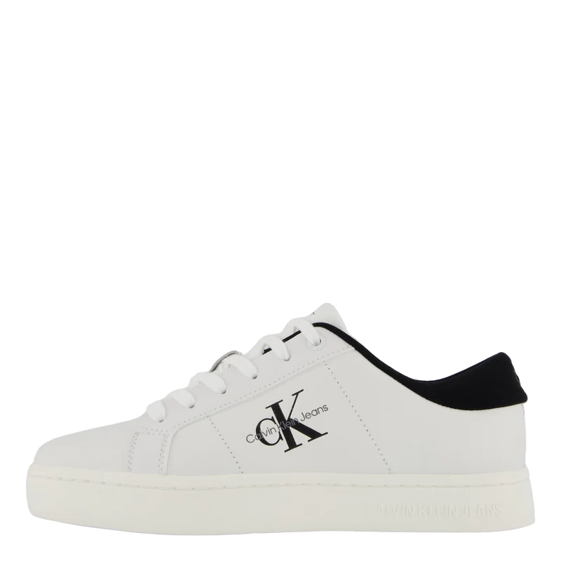 Classic Cupsole Lowlaceup Lth Bright White/black