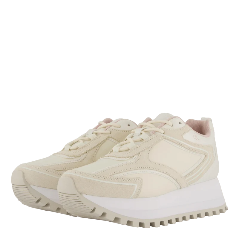 Runner Laceup Authentic Creamy White/peach Whip