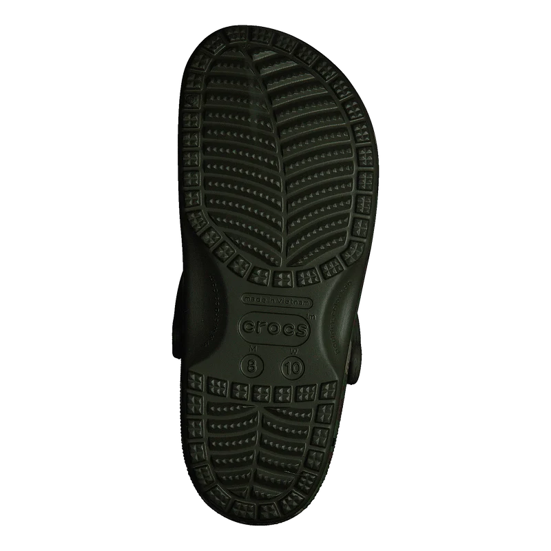Classic Printed Camo Clog Army Green/multi