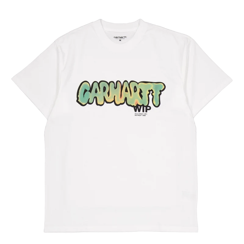 S/s Drip T-shirt White