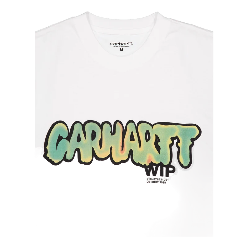 S/s Drip T-shirt White
