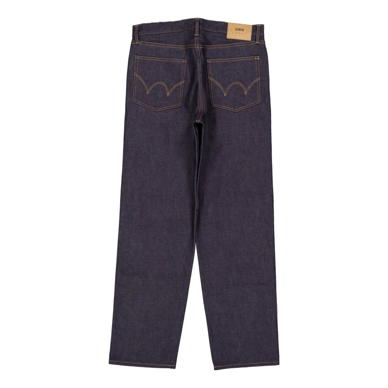 Loose Jeans-blue - Unwashed Blue - Unwashed