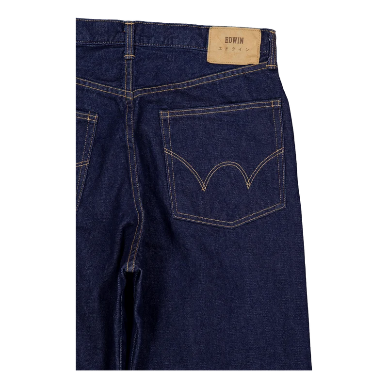 Wide Pant-blue - Rinsed Blue - Rinsed