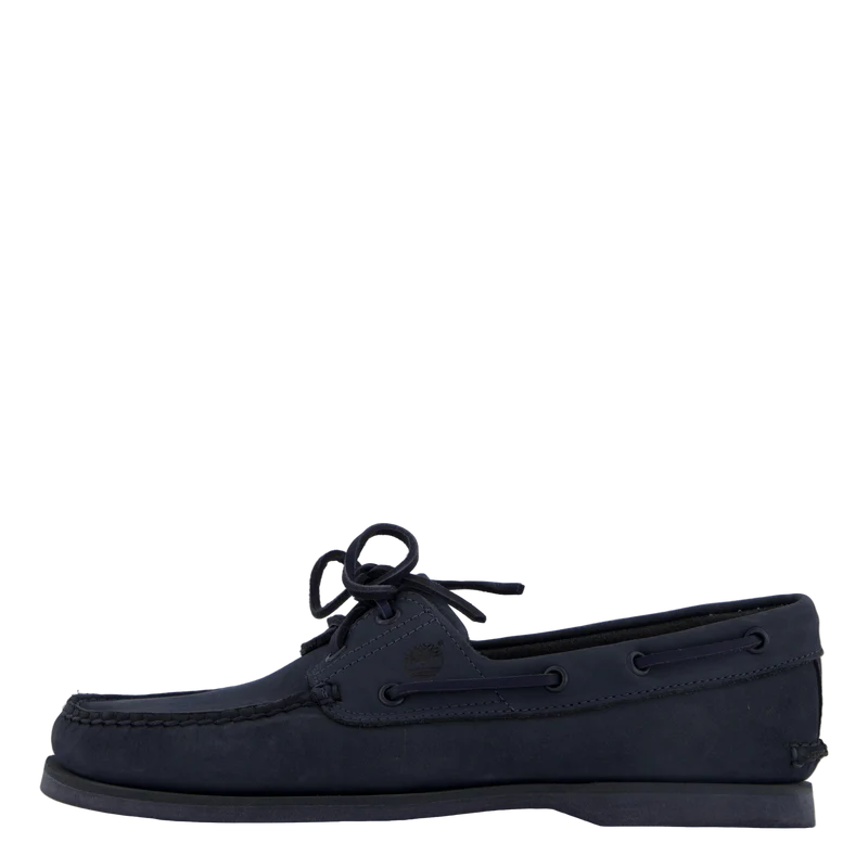 Classic Boat Boat Shoe Dark Blue Nubuck