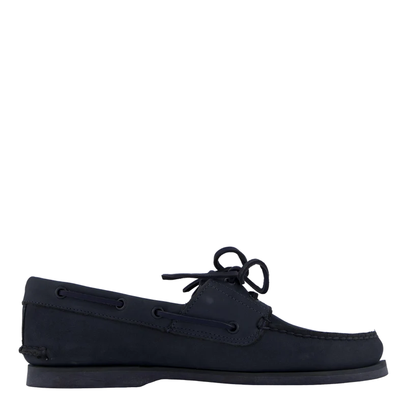 Classic Boat Boat Shoe Dark Blue Nubuck