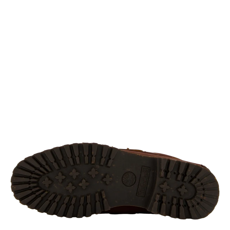 Timberland Authentic Boat Shoe Medium Brown Full Grain
