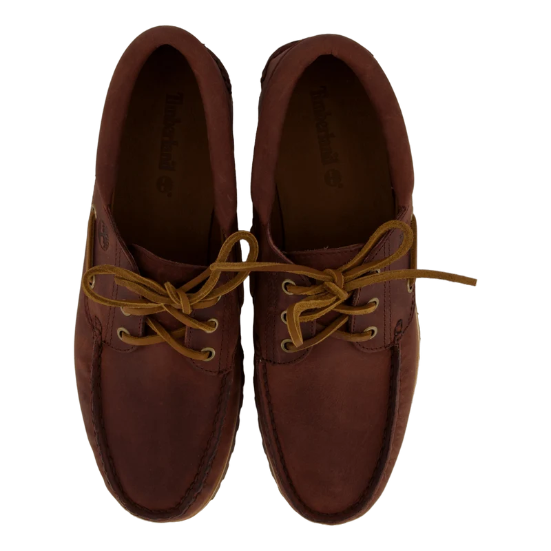 Timberland Authentic Boat Shoe Medium Brown Full Grain