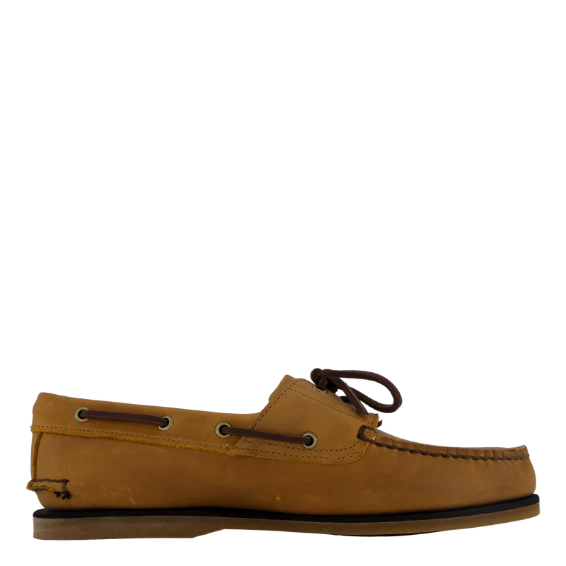 Classic Boat Boat Shoe Wheat Full Grain