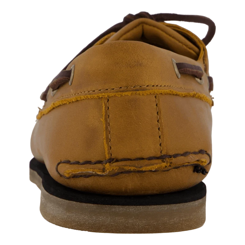 Classic Boat Boat Shoe Wheat Full Grain