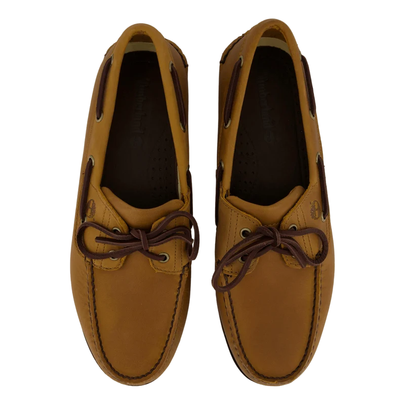 Classic Boat Boat Shoe Wheat Full Grain