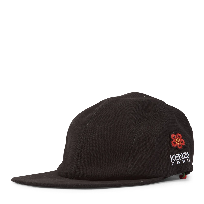 Cap Boke Flower Black