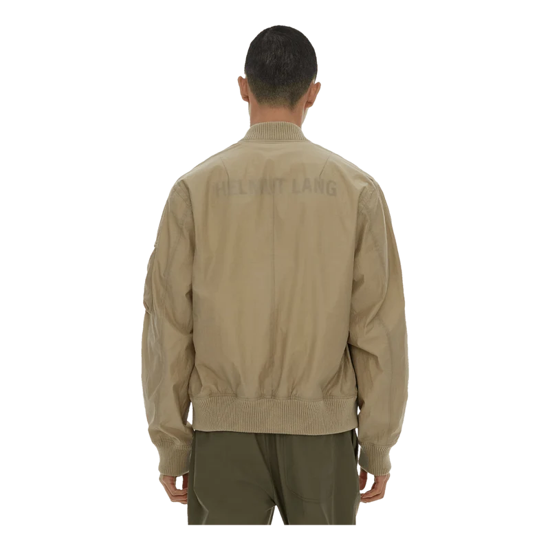 Nylon Bomber.sheer C Uniform Khaki