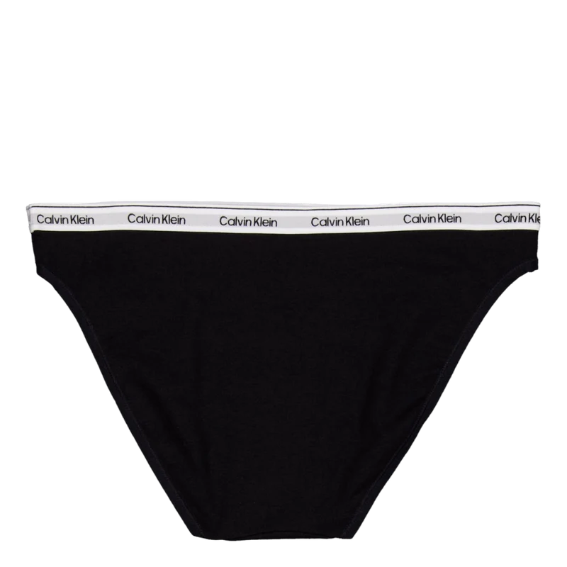 3 Pack Bikini (low-rise) Black/ Grey Heather / Café Fun