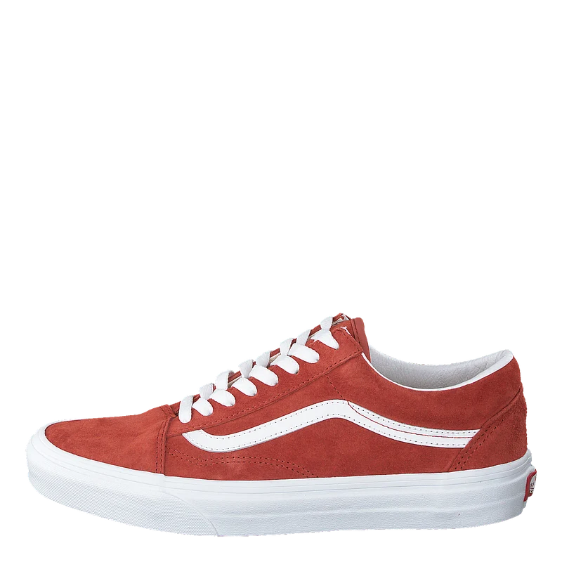 Ua Old Skool (suede) Brick/true White