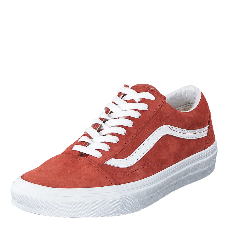 Ua Old Skool (suede) Brick/true White