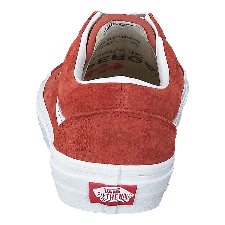Ua Old Skool (suede) Brick/true White