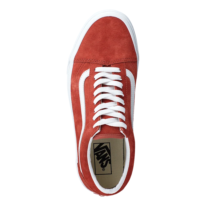 Ua Old Skool (suede) Brick/true White