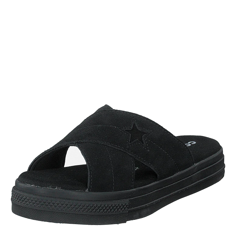 One Star Sandal Black/black/black