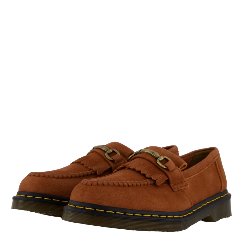Adrian Snaffle Rust Orange Tumbled Nubuck