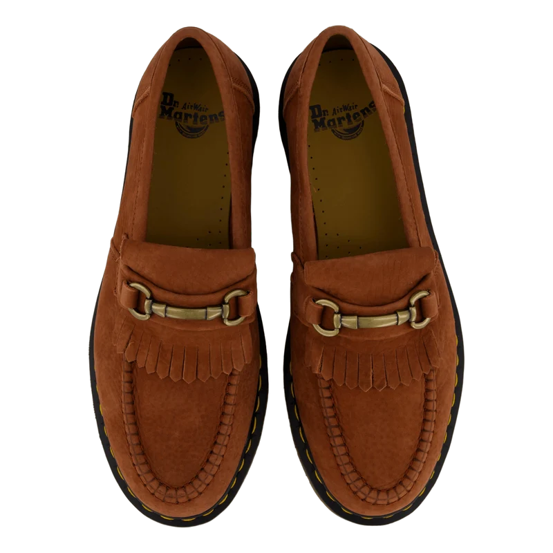 Adrian Snaffle Rust Orange Tumbled Nubuck