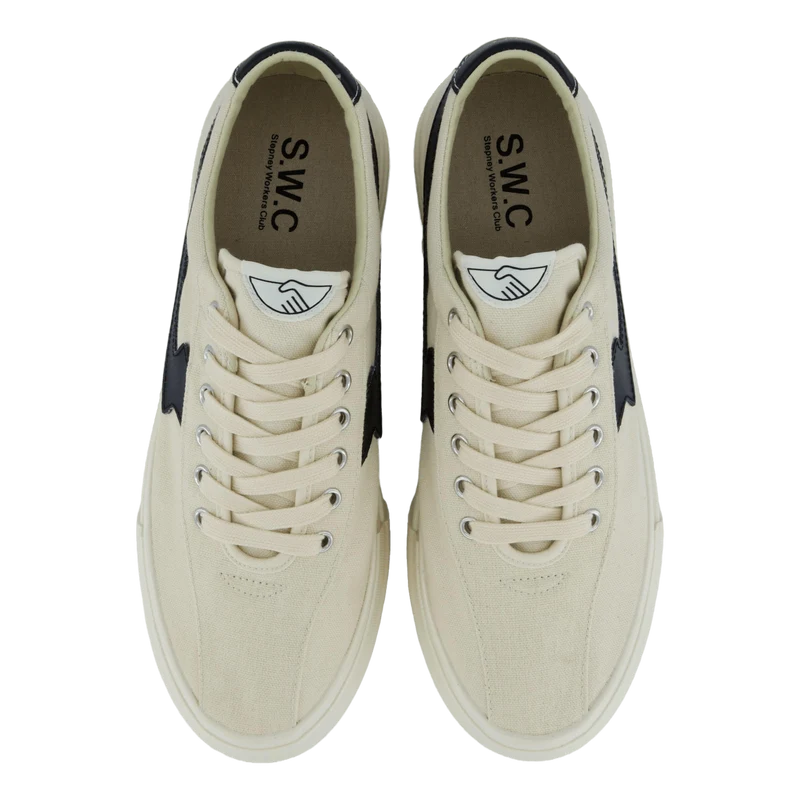 Dellow S-strike Canvas Ecru & Black