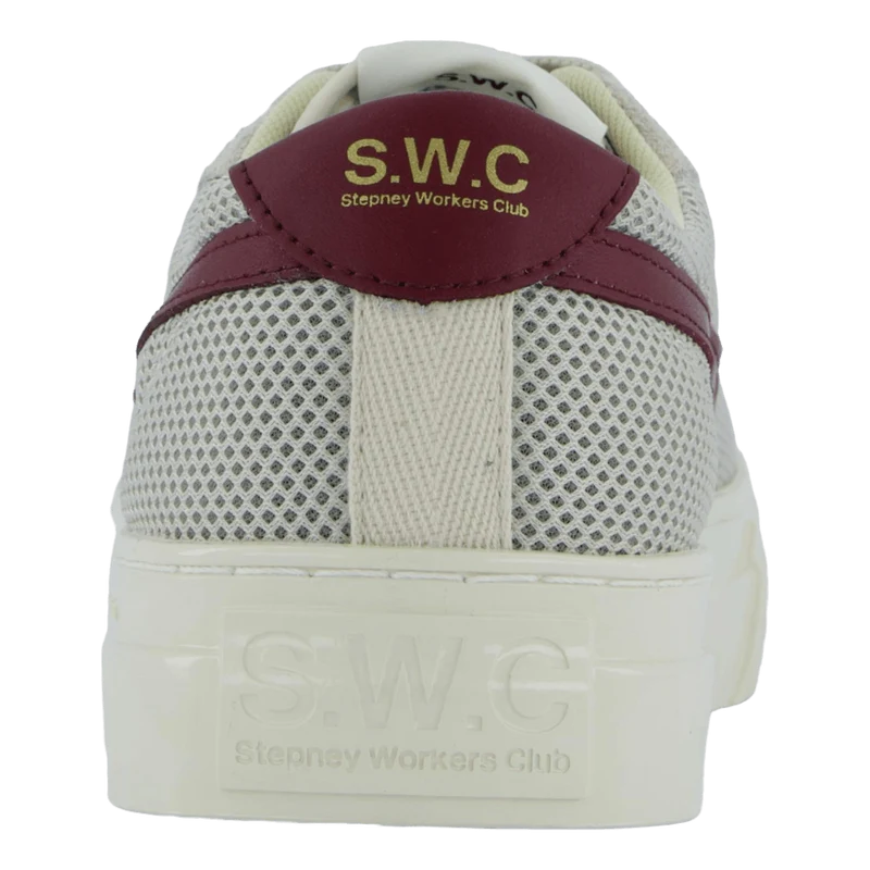 Dellow S-strike Cup Tennis Mes Ecru & Red