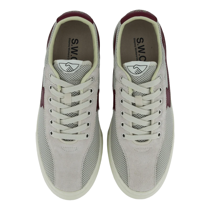 Dellow S-strike Cup Tennis Mes Ecru & Red