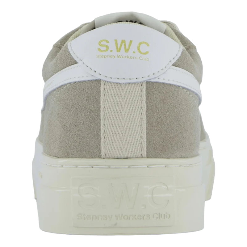 Dellow S-strike Cup Suede Lt Grey & White
