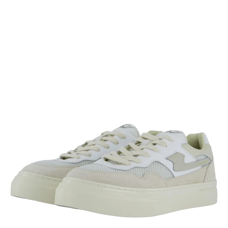 Pearl S-strike Suede Mix Ecru Putty
