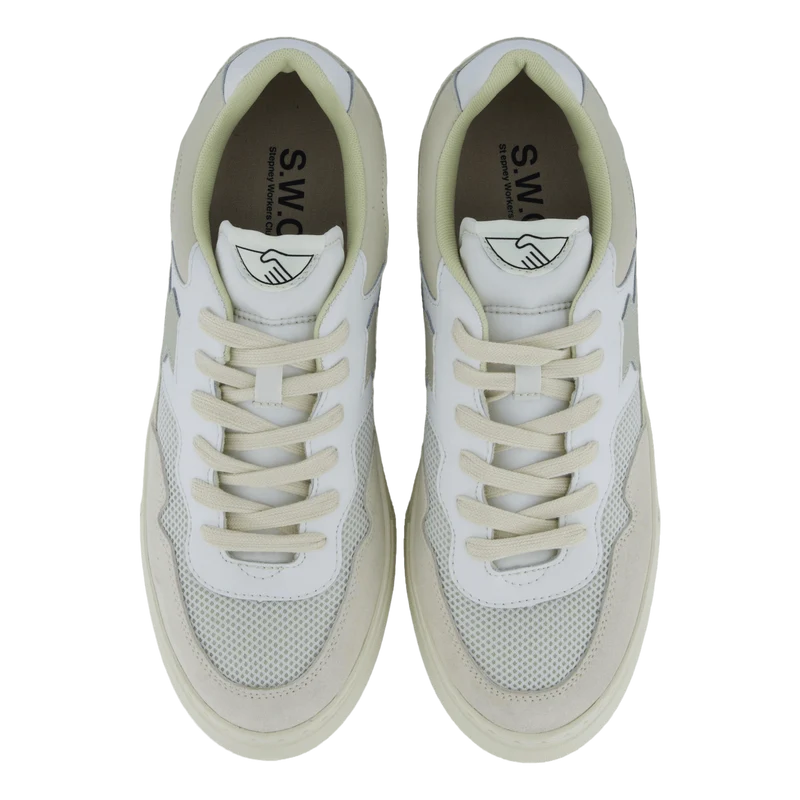 Pearl S-strike Suede Mix Ecru Putty