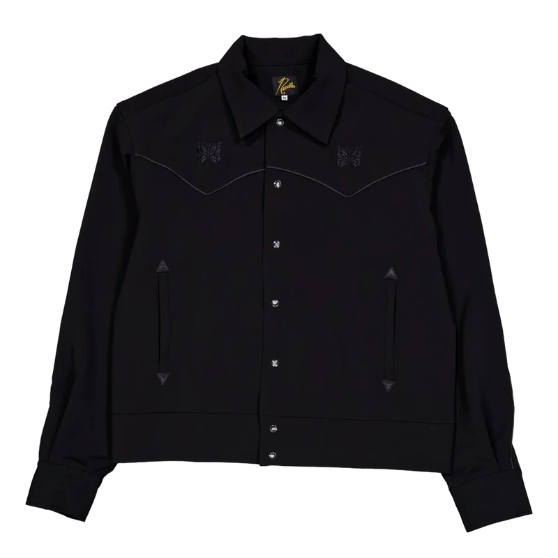 Needles Piping Cowboy Jac - Pe C-black