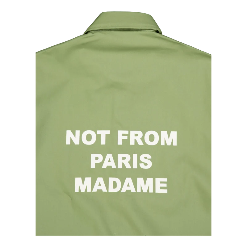 La Chemise Slogan Light Khaki