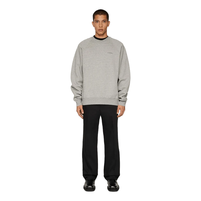 Callan Crew Neck Light Grey Melange