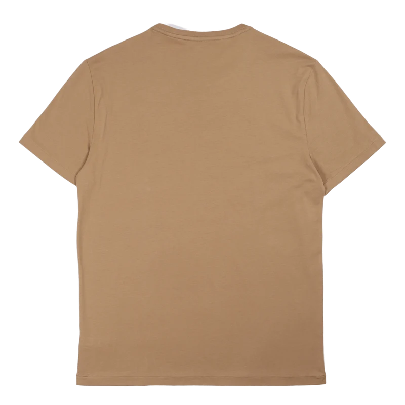 Custom Slim Fit Jersey Crewneck T-Shirt Luxury Tan/C8135
